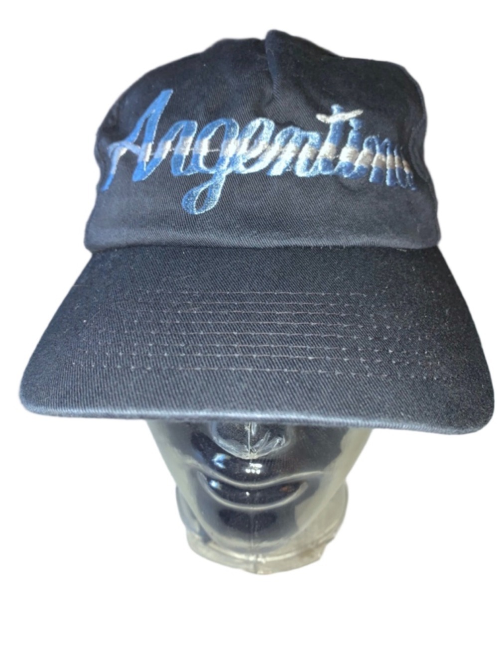Men's Unbranded Black Argentina Baseball Cap One Size